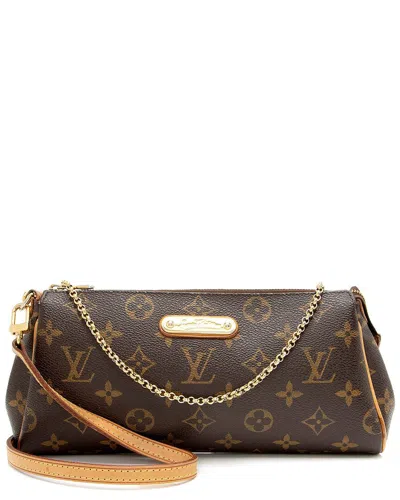 Pre-owned Louis Vuitton Brown Monogram Canvas Eva Clutch (authentic Pre-loved)