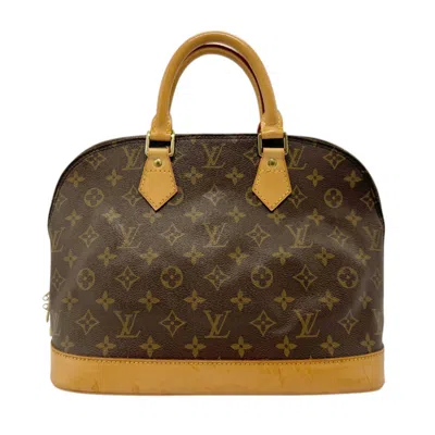 Pre-owned Louis Vuitton Brown Monogram Canvas Handbag Shoulder Bag ()