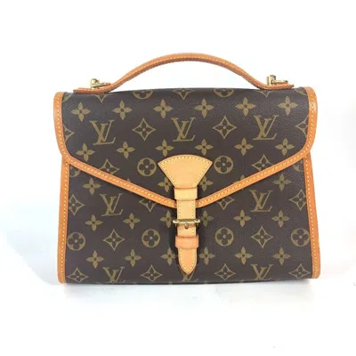 Pre-owned Louis Vuitton Brown Monogram Canvas Handbag Shoulder Bag ()