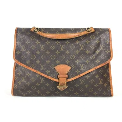 Pre-owned Louis Vuitton Brown Monogram Canvas Handbag Shoulder Bag ()