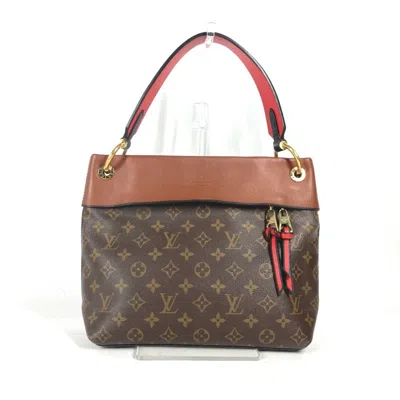 Pre-owned Louis Vuitton Brown Monogram Canvas Handbag Shoulder Bag ()