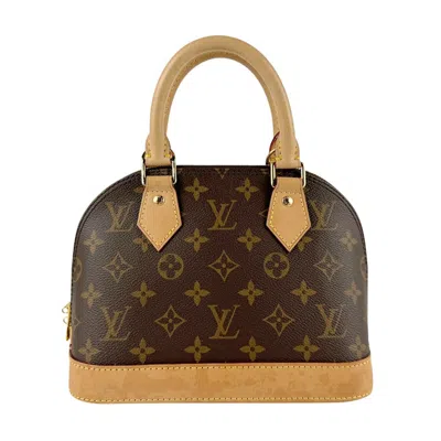 Pre-owned Louis Vuitton Brown Monogram Canvas Handbag Shoulder Bag ()