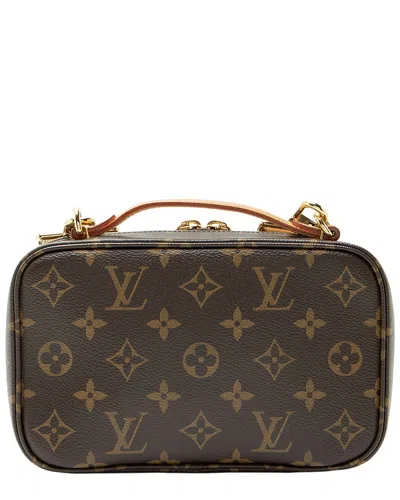 Louis Vuitton Brown Monogram Canvas, Leather & Nylon Utility (authentic Pre-  Loved)