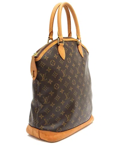 Pre-owned Louis Vuitton Brown Monogram Canvas Lockit (authentic Pre-loved)