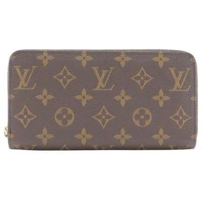 Pre-owned Louis Vuitton Brown Monogram Canvas Long Wallet (bi-fold) ()