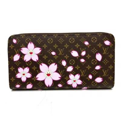 Pre-owned Louis Vuitton Brown Monogram Canvas Long Wallet (bi-fold) ()