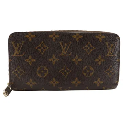 Pre-owned Louis Vuitton Brown Monogram Canvas Long Wallet (bi-fold) ()