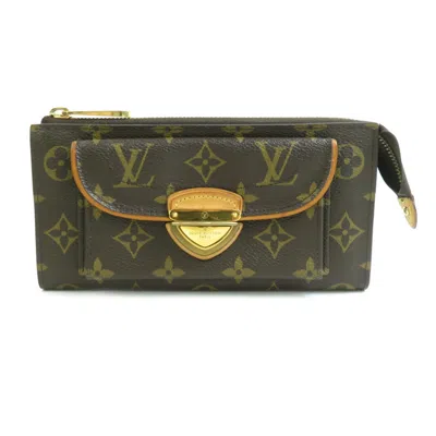 Pre-owned Louis Vuitton Brown Monogram Canvas Long Wallet (bi-fold) ()