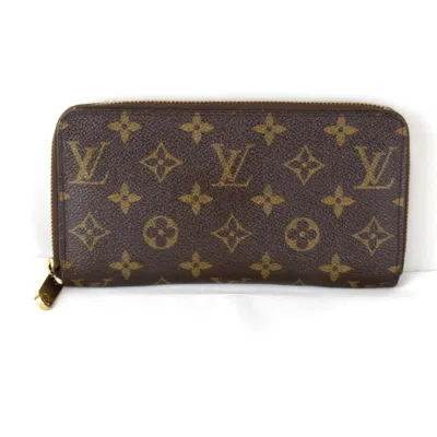 Pre-owned Louis Vuitton Brown Monogram Canvas Long Wallet (bi-fold) ()