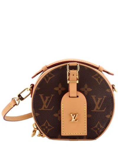 Louis Vuitton Brown Monogram Canvas Mini Boite Chapeau (authentic Pre-loved)