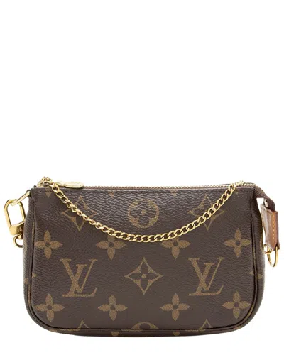 Louis Vuitton Brown Monogram Canvas Mini Pochette Accessoires (authentic Pre-  Loved)