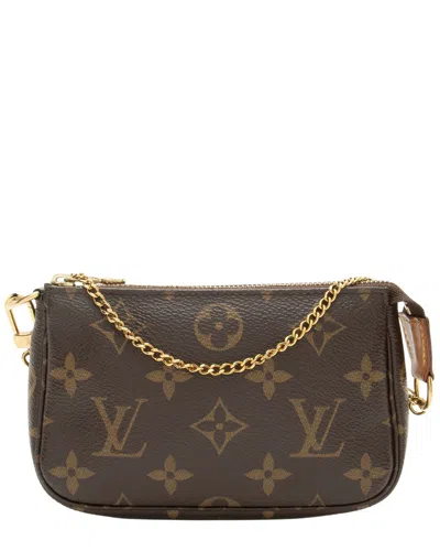 Louis Vuitton Brown Monogram Canvas Mini Pochette Accessoires (authentic Pre-  Loved)