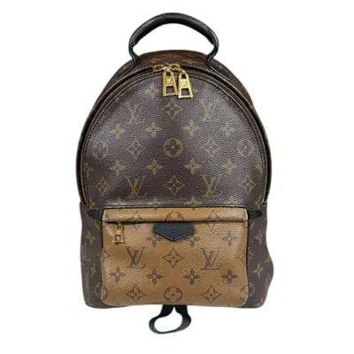 Pre-owned Louis Vuitton Brown Monogram Canvas Monogram Reverse Backpack ()