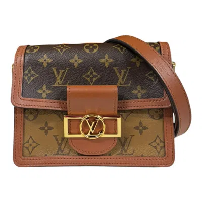 Pre-owned Louis Vuitton Brown Monogram Canvas Monogram Reverse Shoulder Bag ()