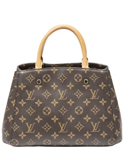 Louis Vuitton Brown Monogram Canvas Montaigne (authentic Pre-loved)