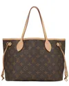 Louis Vuitton Brown Monogram Canvas Neverfull Pm (authentic Pre-loved)