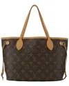 Louis Vuitton Brown Monogram Canvas Neverfull Pm (authentic Pre-loved)