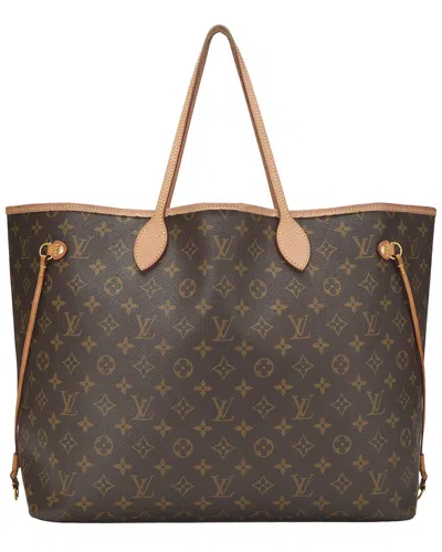 Louis Vuitton Brown Monogram Canvas Neverfull Pm (authentic Pre-loved)