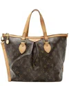 Louis Vuitton Brown Monogram Canvas Palermo Pm (authentic Pre-loved)