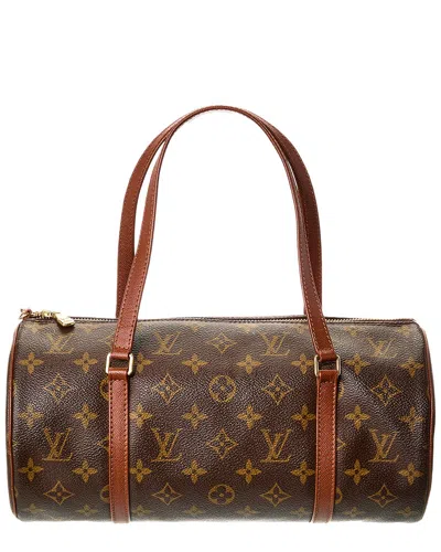 Pre-owned Louis Vuitton Brown Monogram Canvas Papillon 30 (authentic Pre-loved)