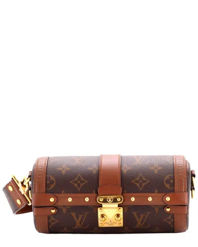 Pre-owned Louis Vuitton Brown Monogram Canvas Papillon Trunk