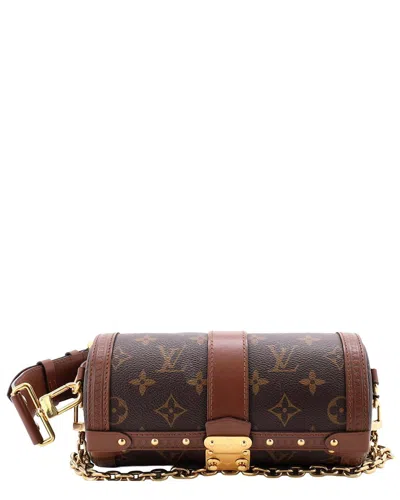Pre-owned Louis Vuitton Brown Monogram Canvas Papillon Trunk