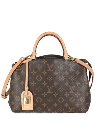 Pre-owned Louis Vuitton Brown Monogram Canvas Petit Palais Pm (authentic Pre-loved)