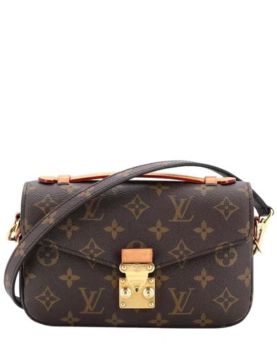 Louis Vuitton Brown Monogram Canvas Pochette Metis East West (authentic Pre-  Loved)