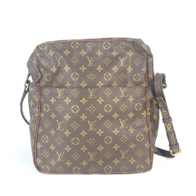 Pre-owned Louis Vuitton Brown Monogram Canvas Pochette Shoulder Bag ()