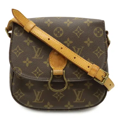 Pre-owned Louis Vuitton Brown Monogram Canvas Pochette Shoulder Bag ()