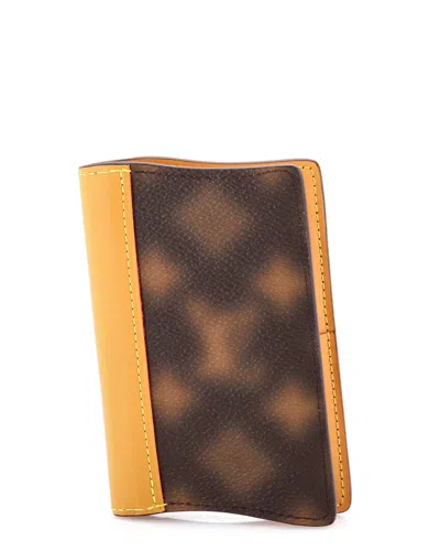 Pre-owned Louis Vuitton Brown Monogram Canvas Pocket Organizer Limited Edition Blurry  (authentic Pre-loved)