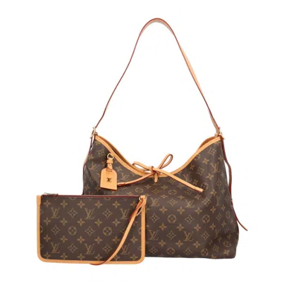 Pre-owned Louis Vuitton Brown Monogram Canvas Shoulder Bag ()