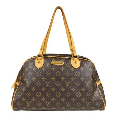 Pre-owned Louis Vuitton Brown Monogram Canvas Shoulder Bag ()