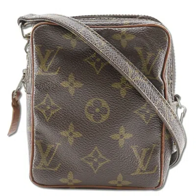 Pre-owned Louis Vuitton Brown Monogram Canvas Shoulder Bag ()