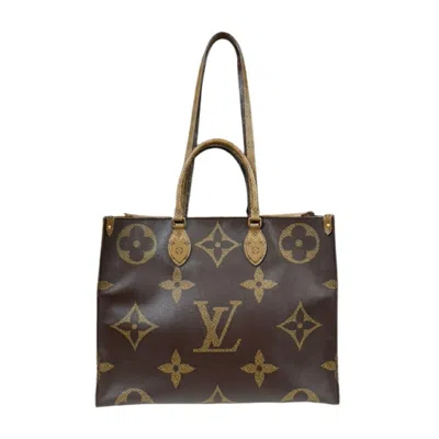 Pre-owned Louis Vuitton Brown Monogram Canvas Shoulder Bag ()