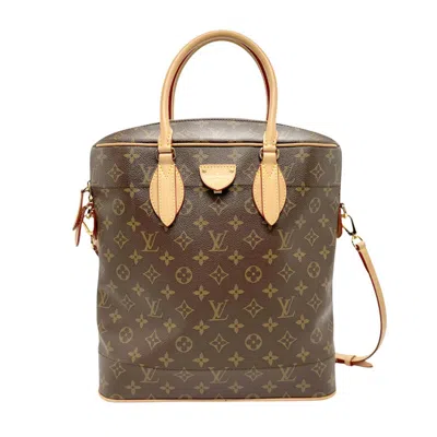 Pre-owned Louis Vuitton Brown Monogram Canvas Shoulder Bag ()