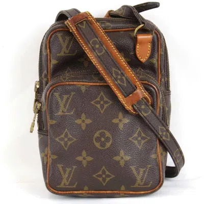 Pre-owned Louis Vuitton Brown Monogram Canvas Shoulder Bag ()