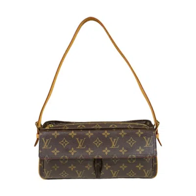 Pre-owned Louis Vuitton Brown Monogram Canvas Shoulder Bag ()