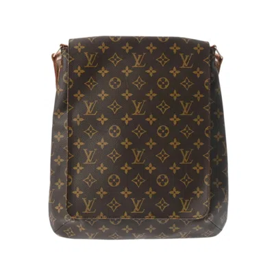 Pre-owned Louis Vuitton Brown Monogram Canvas Shoulder Bag ()