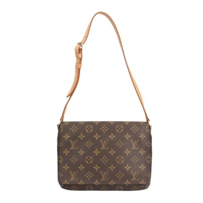 Pre-owned Louis Vuitton Brown Monogram Canvas Shoulder Bag ()