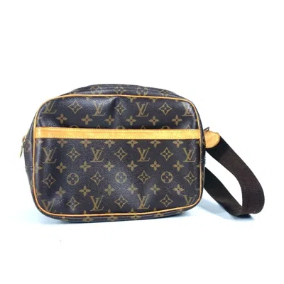 Pre-owned Louis Vuitton Brown Monogram Canvas Shoulder Bag ()
