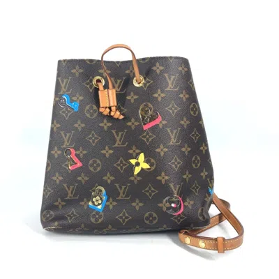 Pre-owned Louis Vuitton Brown Monogram Canvas Shoulder Bag ()