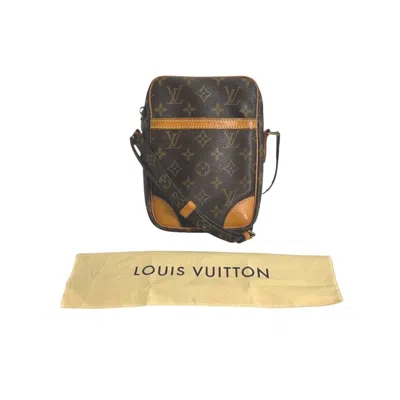 Pre-owned Louis Vuitton Brown Monogram Canvas Shoulder Bag ()