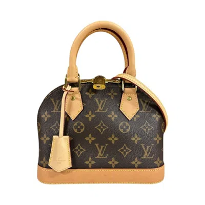 Pre-owned Louis Vuitton Brown Monogram Canvas Shoulder Bag ()