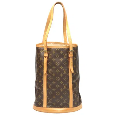 Pre-owned Louis Vuitton Brown Monogram Canvas Shoulder Bag Tote Bag ()