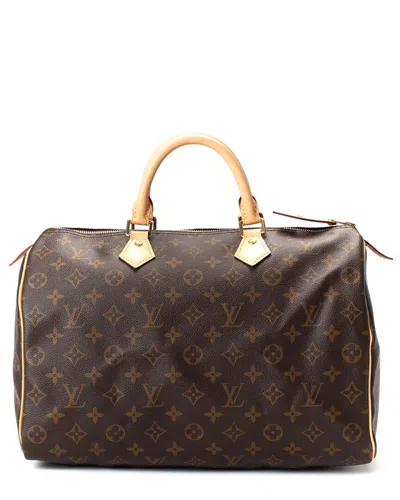 Pre-owned Louis Vuitton Brown Monogram Canvas Speedy (authentic Pre-loved)