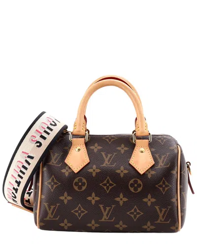Pre-owned Louis Vuitton Brown Monogram Canvas Speedy Bandouliere 20 (authentic Pre-  Loved)