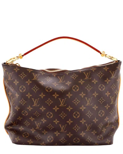 Pre-owned Louis Vuitton Brown Monogram Canvas Sully Pm (authentic Pre-loved)