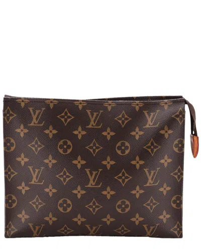 Pre-owned Louis Vuitton Brown Monogram Canvas Toiletry Pouch 19 (authentic Pre-loved)