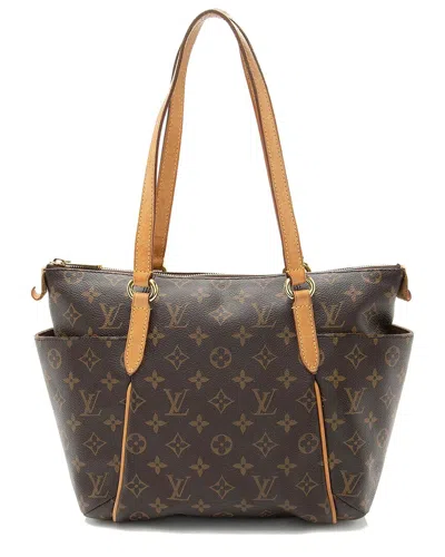 Pre-owned Louis Vuitton Brown Monogram Canvas Totally Pm Tote (authentic Pre-loved)